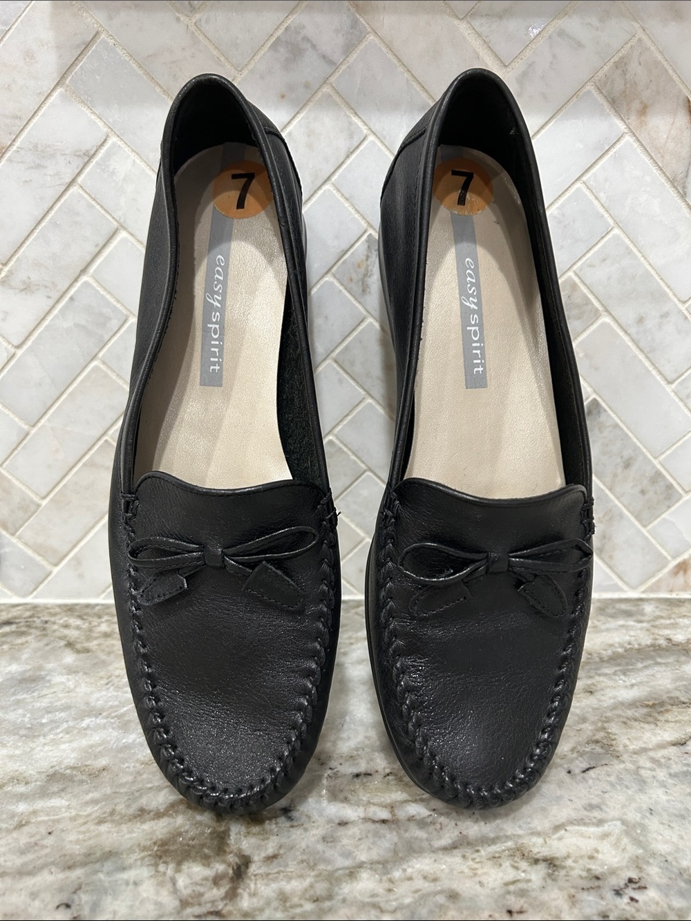 Easy Spirit Leather Loafers